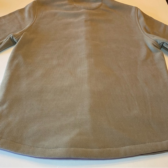 Men's Beige Fleece Jacket by Copper & Oak looks like a Corduroy Jacket. Size L - Picture 12 of 16